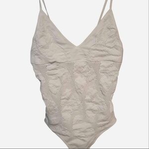 White Lace Bodysuit
